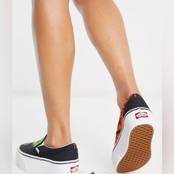 Vans Classic Slip-On Stackform - Paradoxical Black/Multi - Picture 2 of 9